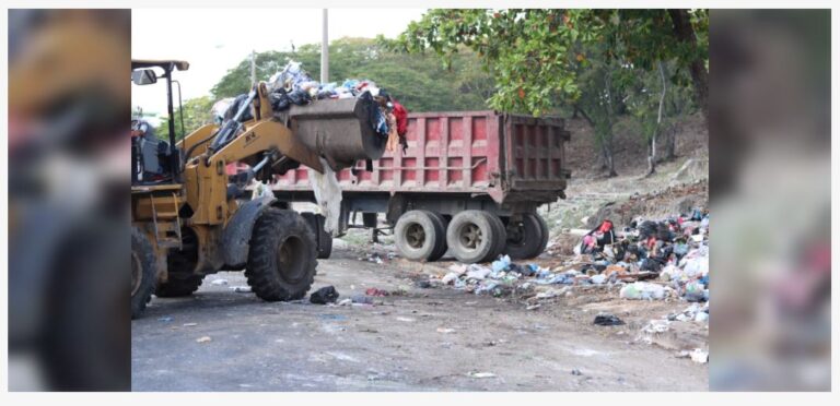 Alcaldía Santo Domingo Este realiza masivo operativo recogida de basura