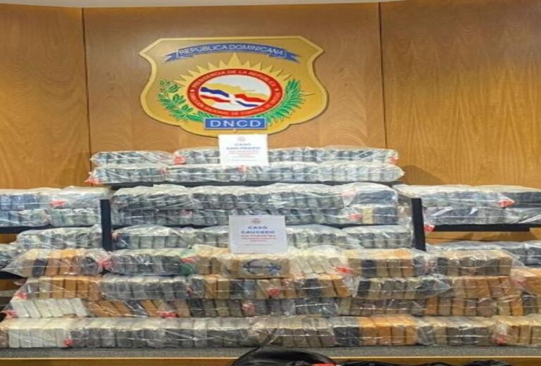 DNCD ocupa 547 paquetes de cocaína