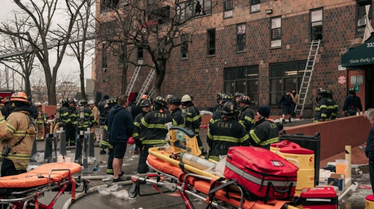 Un incendio en el Bronx deja 19 muertos, incluyendo 9 niños, probablemente por calentador eléctrico edificio en Nueva York