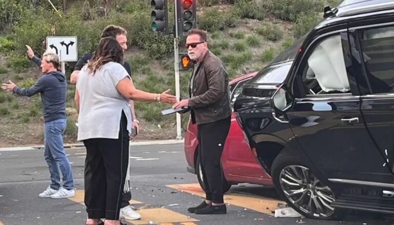 Actor Schwarzenegger se ve implicado en un accidente viario múltiple en Los Ángeles