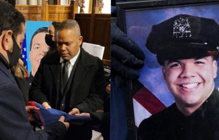 Cónsul de RD en Nueva York asiste a funeral de policía Jason Rivera abatido en su deber