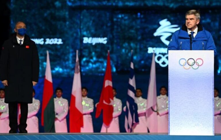 Presidente del COI Thomas Bach declara clausurados los Juegos Olímpicos de Pekín-2022
