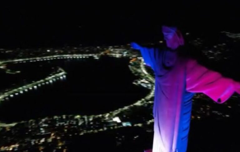 Consulado viste de dominicano al Cristo del Corcovado en Brasil