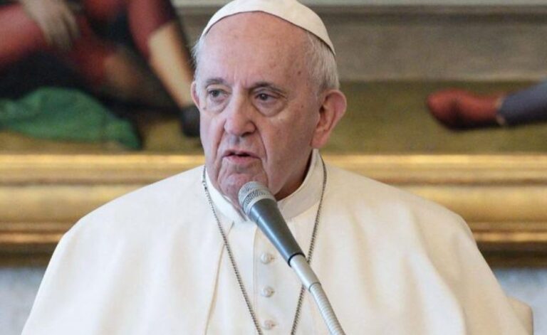 Papa Francisco apela a la «conciencia» de líderes mundiales para asegurar la paz en Ucrania