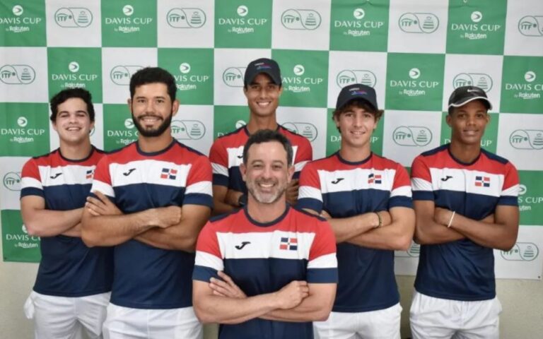 Equipo dominicano de tenis listo para la Copa Davis