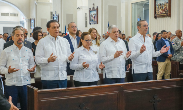 Presidente Abinader asiste a Tedeum por 178 aniversario de la Batalla 30 del Marzo