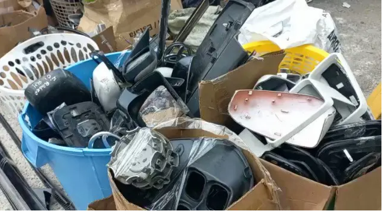 PN recupera miles de piezas robadas a vehículos