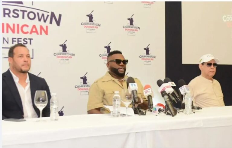 David Ortiz anuncia «Cooperstown Dominican Latin Fest», un evento lleno de dominicanidad por su exaltación