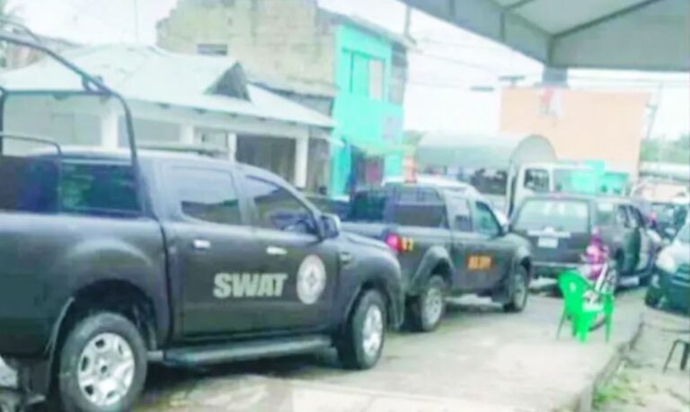 Unidades tácticas de la Policía Nacional intervinieron Guachupita