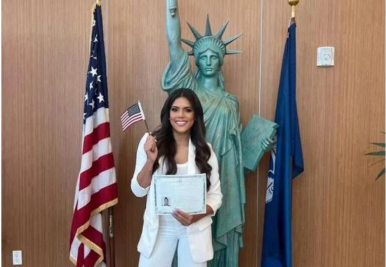 Francisca da otro paso para “el sueño americano”: obtiene la ciudadanía estadounidense