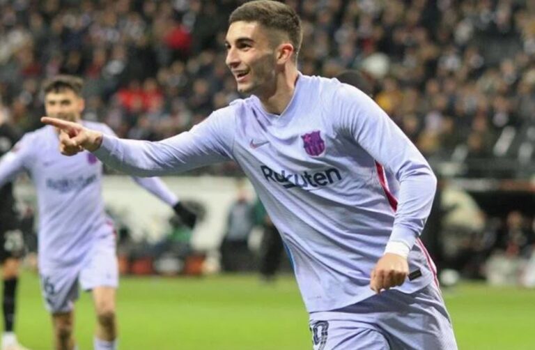 Barcelona empata 1-1 con Eintracht en Fráncfort