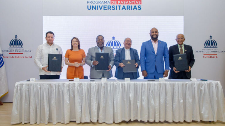 Gabinete de Política Social y universidades firman acuerdo para ofrecer pasantías remuneradas a estudiantes de distintas carreras