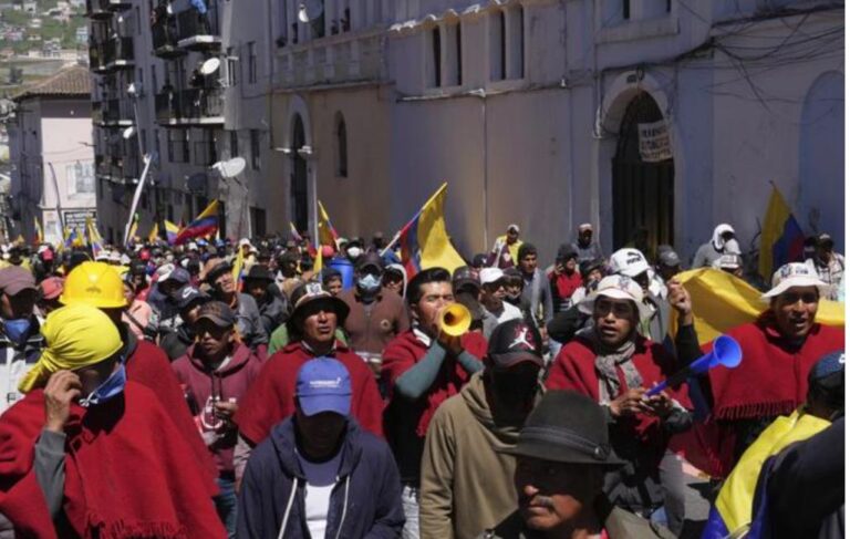 Presidente ecuatoriano Guillermo Lasso rompe el diálogo con indígenas
