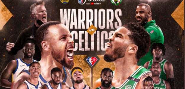 Primera noche de Warriors contra Celtics en la Final de la NBA, choque de dinastías