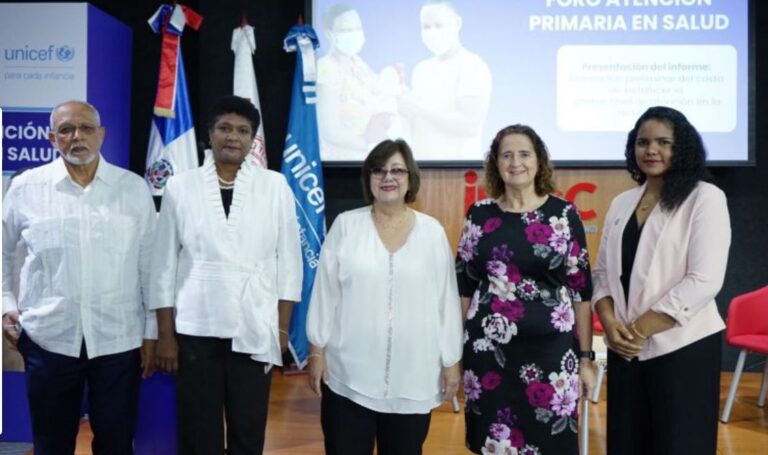 UNICEF realiza «Foro de Atención Primaria en salud»