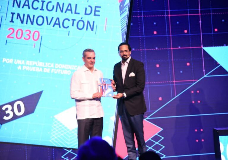 Presidente Abinader encabeza lanzamiento de la Política Nacional de Innovación 2030