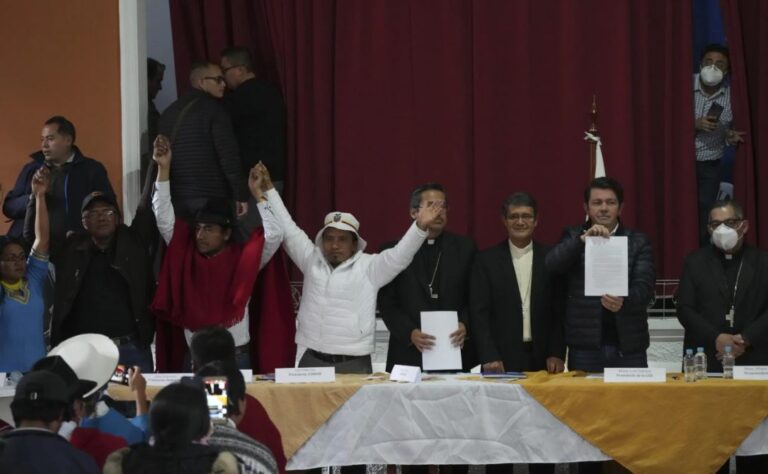 Ecuador: acuerdo pone fin a las movilizaciones indígenas