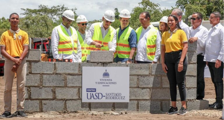 Gobierno inicia construcción UASD en Santiago Rodríguez con inversión de RD 648 millones