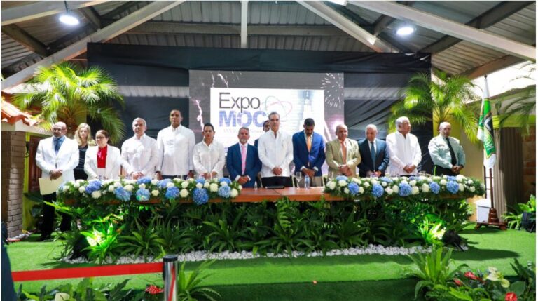 Presidente Abinader encabeza apertura de la Feria Expo Moca 2022