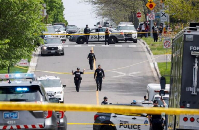 Un hombre armado es abatido tras asesinar a dos personas en un tiroteo en Canadá