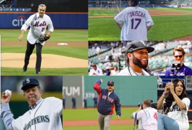 Dominicanos que han lanzado la primera bola en MLB