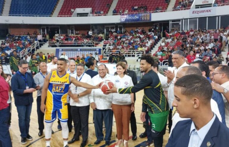 Vicepresidenta deja inaugurado torneo de baloncesto superior del Distrito Nacional 2022