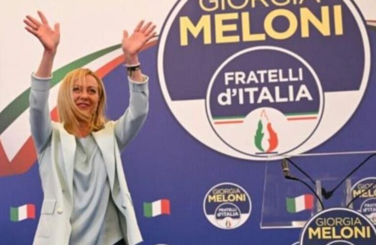 La posfascista Giorgia Meloni conquista a Italia