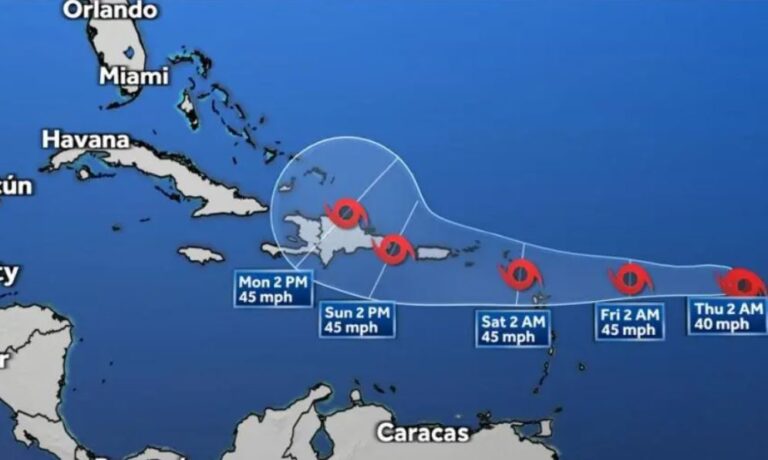 Meteorología anuncia formación de tormenta tropical Fiona