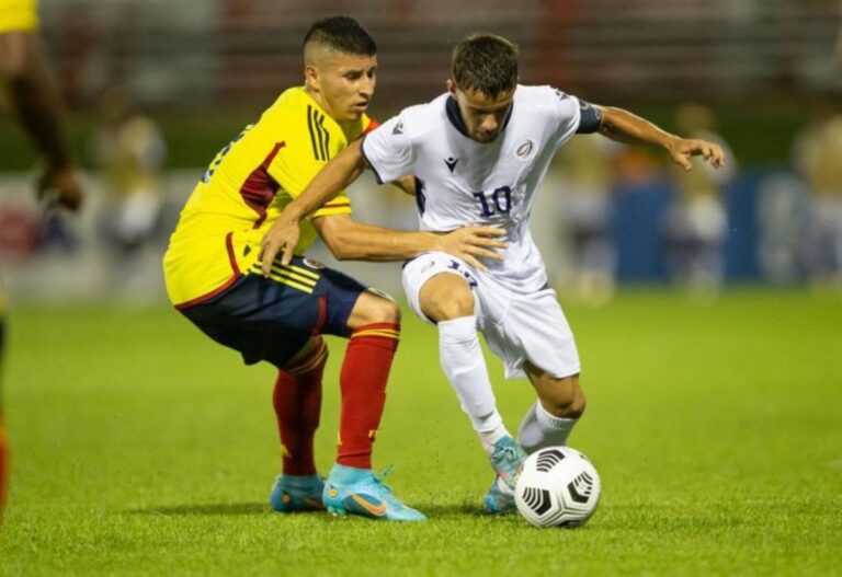 La Sedofútbol Sub-20 fue superada por la mínima ante Colombia