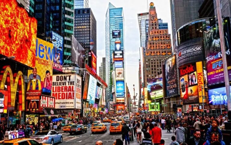 Times Square tendrá letreros que dicen que es zona libre de armas
