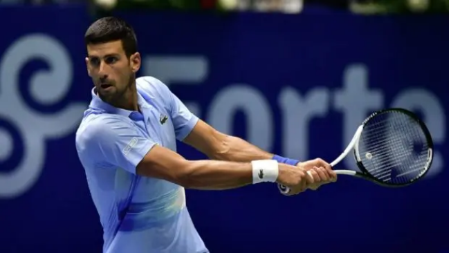 Serbio Djokovic vence al chileno Cristian Garín en tenis
