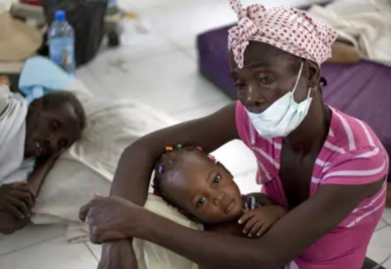Gobierno de Haití reporta muertes por cólera por primera vez en 3 años