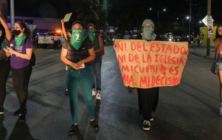 Derecho al aborto avanza en México: Quintana Roo se convierte en undécimo estado en despenalizar