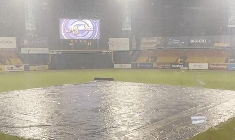 Se pospone partido entre Escogido y Águilas Cibaeñas por lluvias