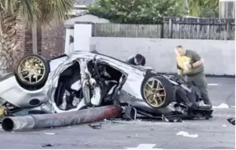 Un Maserati robado por adolescentes choca a 130 km/h; un muerto y dos heridos