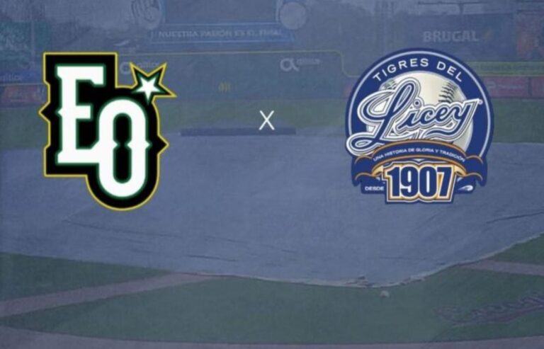 Posponen partido entre Tigres del Licey y Estrellas Orientales por lluvias