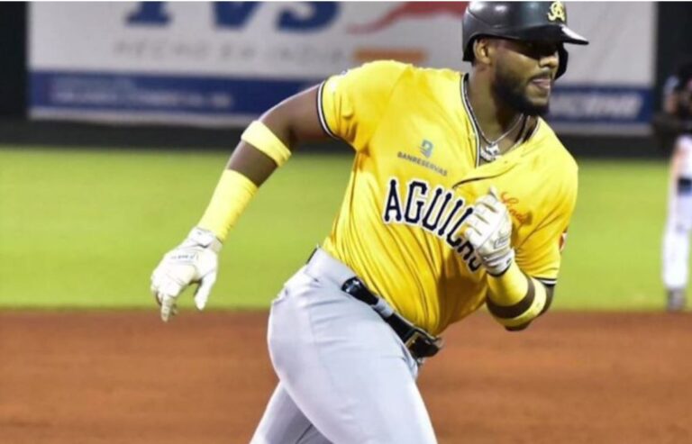 Encarnación jonronea para dar victoria 4-3 a Águilas ante Gigantes
