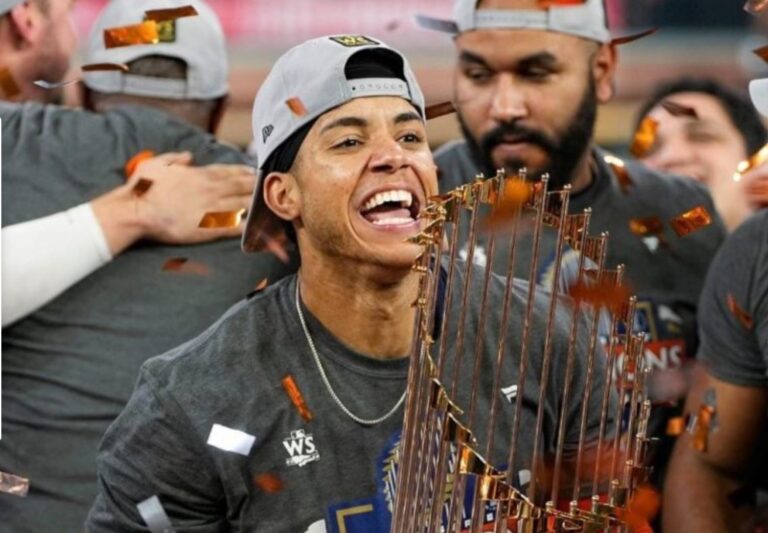 Dominicano Jeremy Peña gana el premio JMV de la Serie Mundial