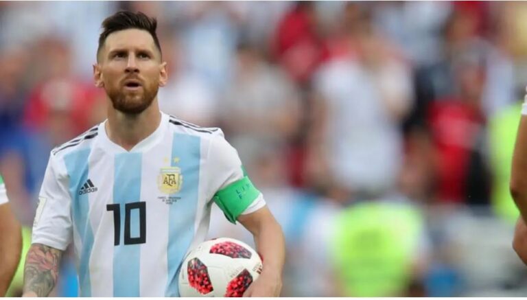 Messi entrena con selección de Argentina para Qatar 2022