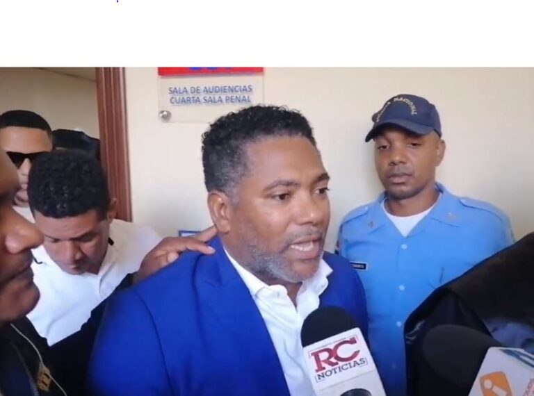 Miguel Tejada tras ser dejado en libertad: «Estoy contento con la justicia dominicana, se hizo justicia»