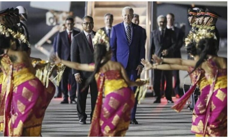 Biden, Lavrov y otros líderes llegan a Bali para la cumbre el G20
