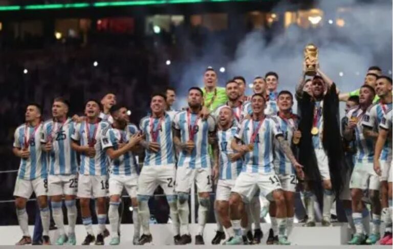 ¡Jubilo! ¡Argentina es el campeón!