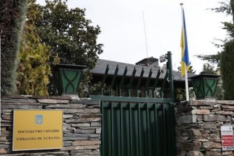 Un herido leve por carta bomba en la embajada de Ucrania en Madrid