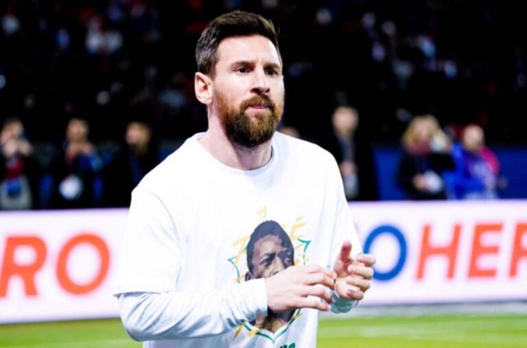 De crack a crack: El homenaje de Lionel Messi a “O Rei” Pelé
