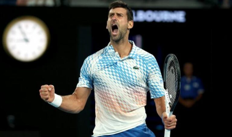Djokovic vuela a sus décimas semifinales de Australia