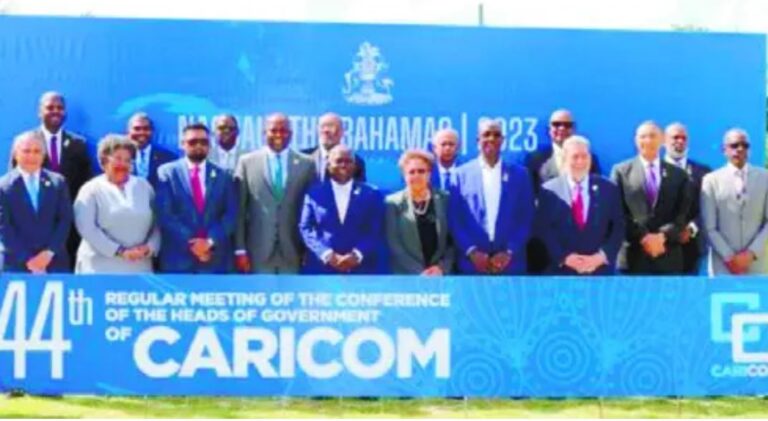 Líderes Caricom se encuentran en Haití