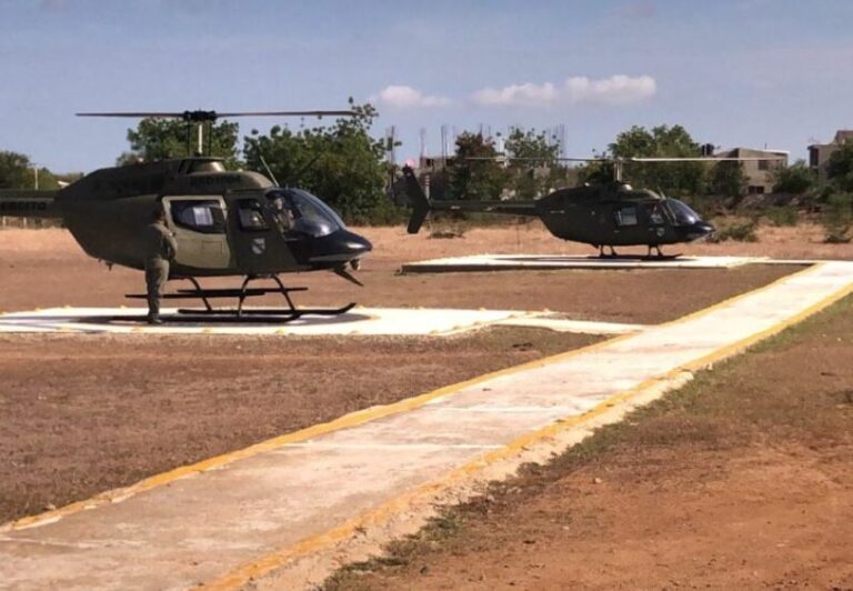 Ejército envía helicópteros y 120 soldados armados para reforzar la frontera