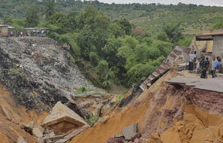 Al menos 19 muertos en deslizamiento de tierra en República del Congo