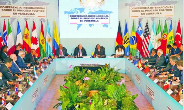 Conferencia sobre Venezuela insta hacer elecciones libres