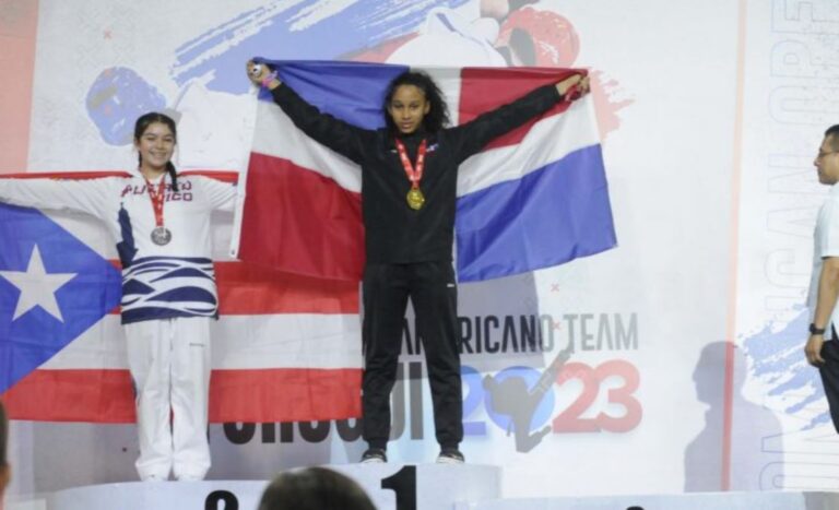 Génesis Jacobo gana oro en los -80 kilos de la categoría cadete del Campeonato Panamericano de Taekwondo